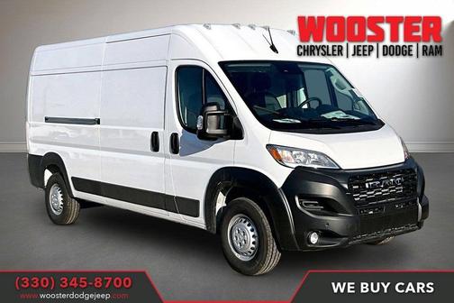 Bright White Clearcoat 2027 RAM ProMaster 2500 Tradesman