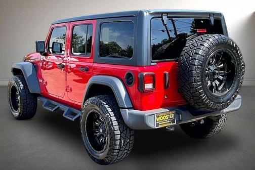Firecracker Red Clearcoat 2018 Jeep Wrangler Unlimited Sport
