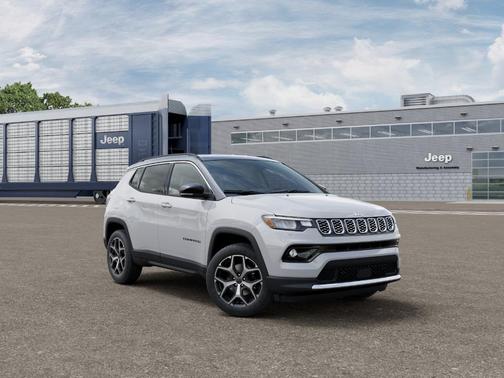 Bright White Clearcoat 2026 Jeep Compass Limited