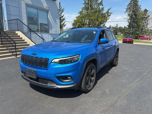 Hydro Blue Pearlcoat 2021 Jeep Cherokee Latitude Plus