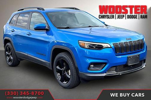 Hydro Blue Pearlcoat 2021 Jeep Cherokee Latitude Plus