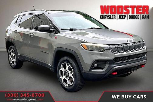 Sting Gray Clearcoat 2022 Jeep Compass Trailhawk