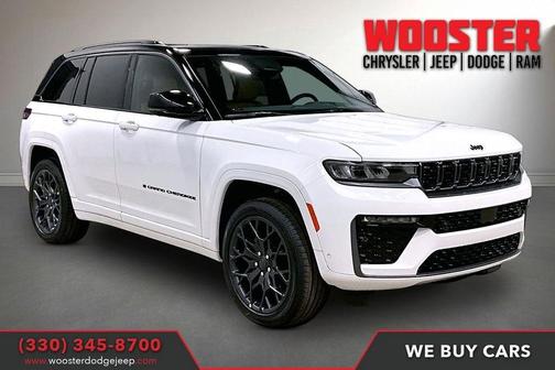 Bright White Clearcoat 2026 Jeep Grand Cherokee Summit