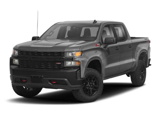 Satin Steel Metallic 2020 Chevrolet Silverado 1500 Custom Trail Boss