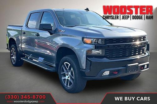 Satin Steel Metallic 2020 Chevrolet Silverado 1500 Custom Trail Boss