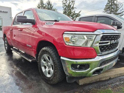 Flame Red Clearcoat 2022 RAM 1500 Big Horn