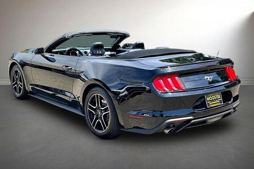 Shadow Black 2023 Ford Mustang EcoBoost Premium