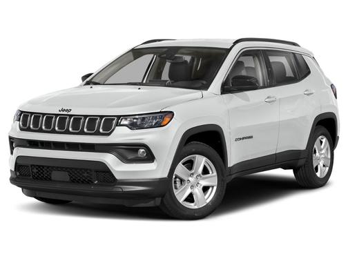 Bright White Clearcoat 2022 Jeep Compass Limited