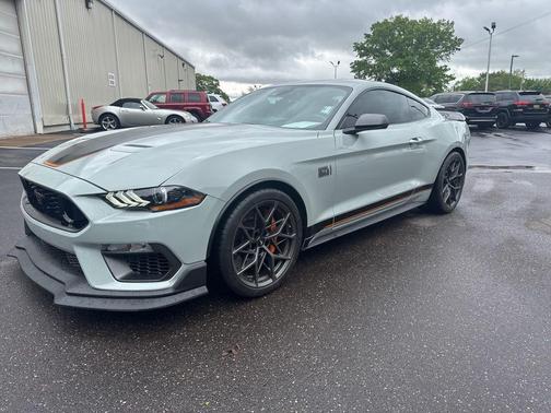 Gray 2022 Ford Mustang Mach 1