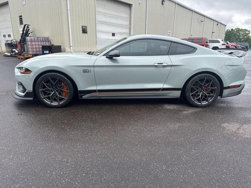 Gray 2022 Ford Mustang Mach 1