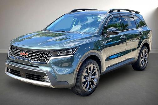 Aruba Green 2022 Kia Sorento SX Prestige