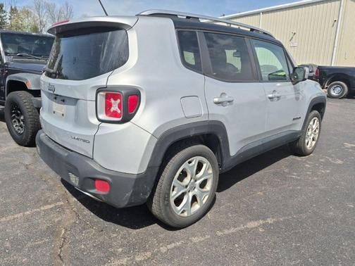 Glacier Metallic 2015 Jeep Renegade Limited