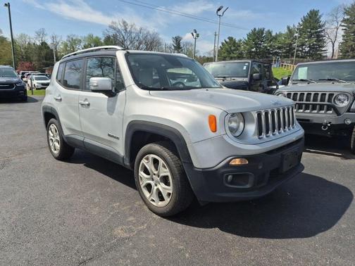 Glacier Metallic 2015 Jeep Renegade Limited