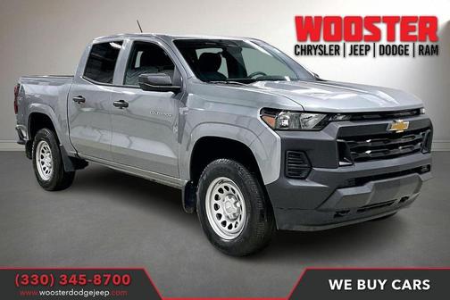 Sterling Gray Metallic 2024 Chevrolet Colorado WT