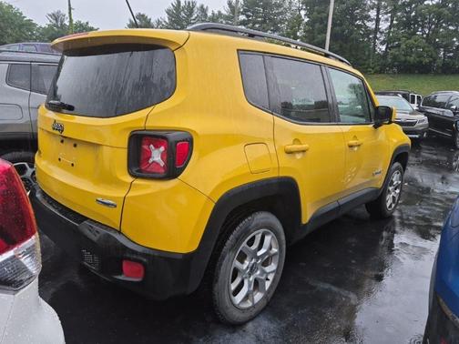 Solar Yellow 2016 Jeep Renegade Latitude