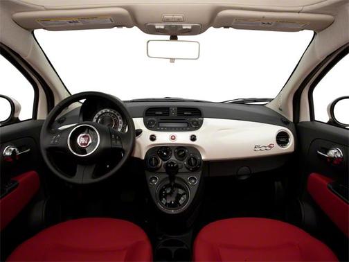 Rosso 2012 FIAT 500C Pop