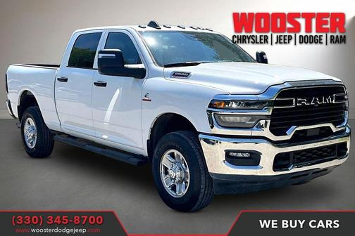 Bright White Clearcoat 2025 RAM 2500 Tradesman