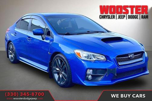 Blue 2017 Subaru WRX Premium