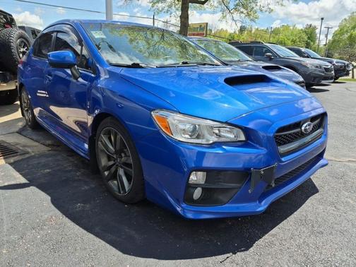 Blue 2017 Subaru WRX Premium