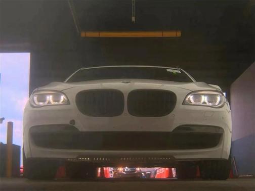White 2015 BMW 750 I