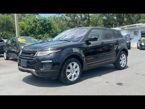 Black 2017 Land Rover Range Rover Evoque SE