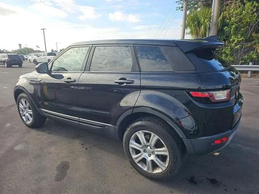 Black 2017 Land Rover Range Rover Evoque SE