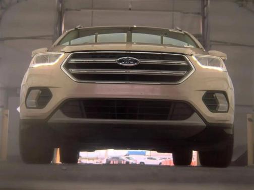 White Gold Metallic 2017 Ford Escape Titanium