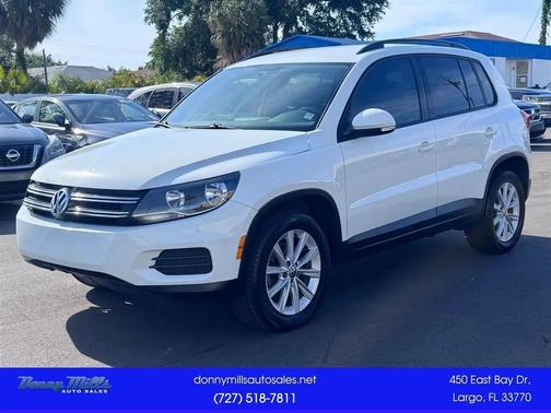 Pure White 2017 Volkswagen Tiguan 2.0T S
