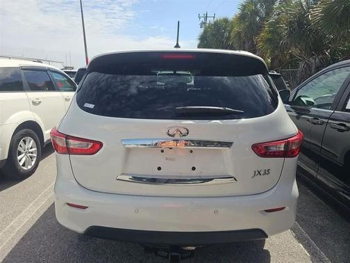 Moonlight White 2013 INFINITI JX35 Base