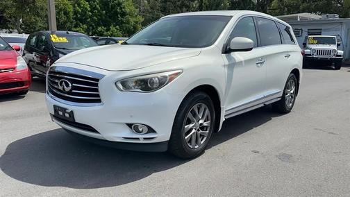 Moonlight White 2013 INFINITI JX35 Base