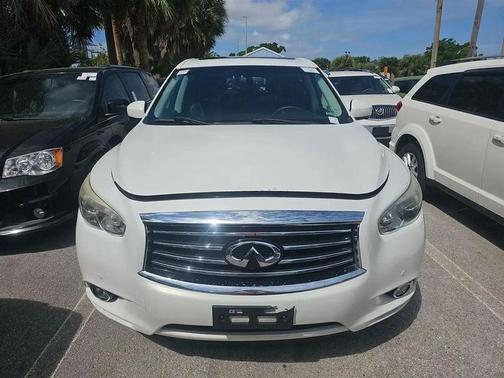 Moonlight White 2013 INFINITI JX35 Base