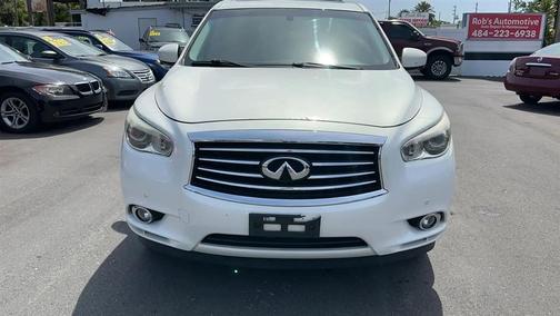 Moonlight White 2013 INFINITI JX35 Base