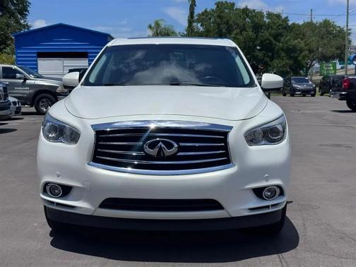 Moonlight White 2014 INFINITI QX60 Base