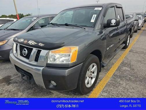 Gray 2012 Nissan Titan SV