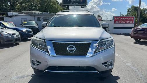Brilliant Silver 2015 Nissan Pathfinder Platinum
