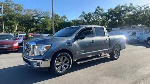 Gun Metallic 2017 Nissan Titan SV