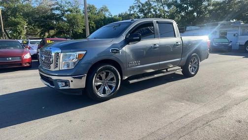 Gun Metallic 2017 Nissan Titan SV
