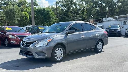 Gun Metallic 2019 Nissan Versa 1.6 SV