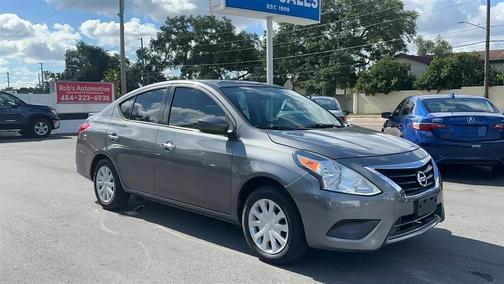Gun Metallic 2019 Nissan Versa 1.6 SV