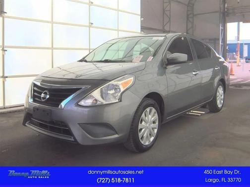 Gun Metallic 2019 Nissan Versa 1.6 SV