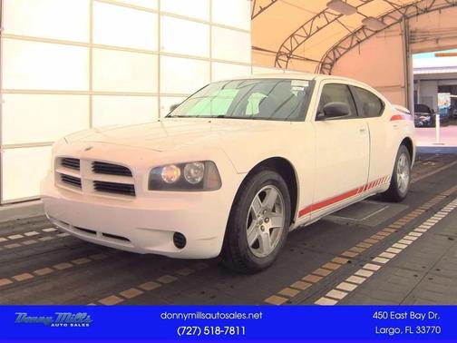 White 2008 Dodge Charger Base