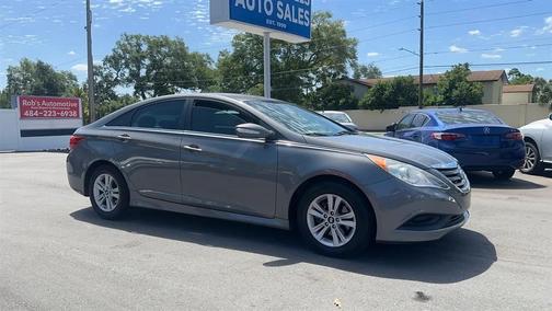 Harbor Gray Metallic 2014 Hyundai SONATA GLS