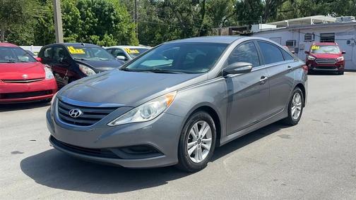 Harbor Gray Metallic 2014 Hyundai SONATA GLS