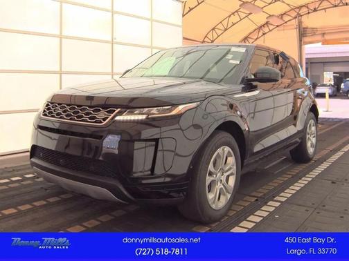 Black 2020 Land Rover Range Rover Evoque S