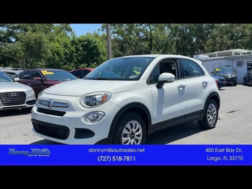 Bianco Gelato (White Clear Coat) 2017 FIAT 500X Pop