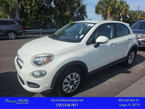 Bianco Gelato (White Clear Coat) 2017 FIAT 500X Pop