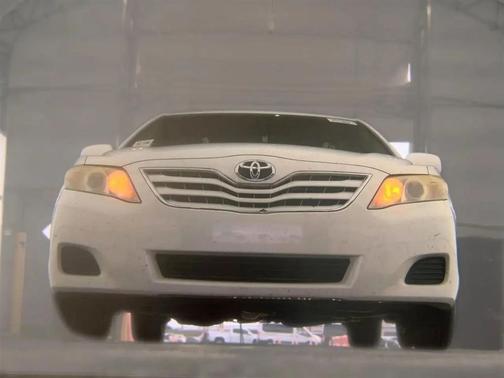 Super White 2011 Toyota Camry LE
