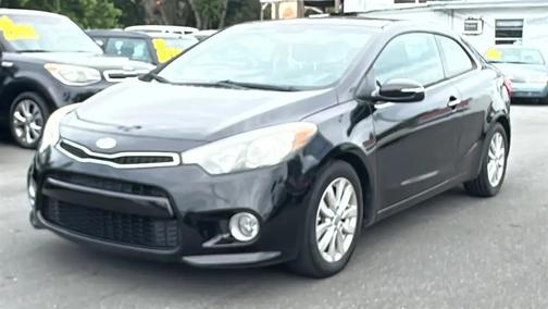 Aurora Black 2015 Kia Forte Koup EX