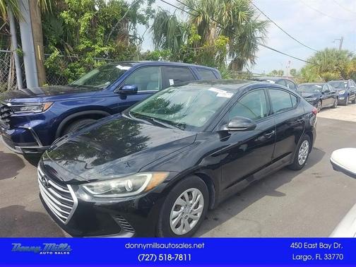 Phantom Black 2017 Hyundai ELANTRA SE