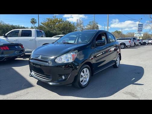 Mystic Black 2014 Mitsubishi Mirage ES